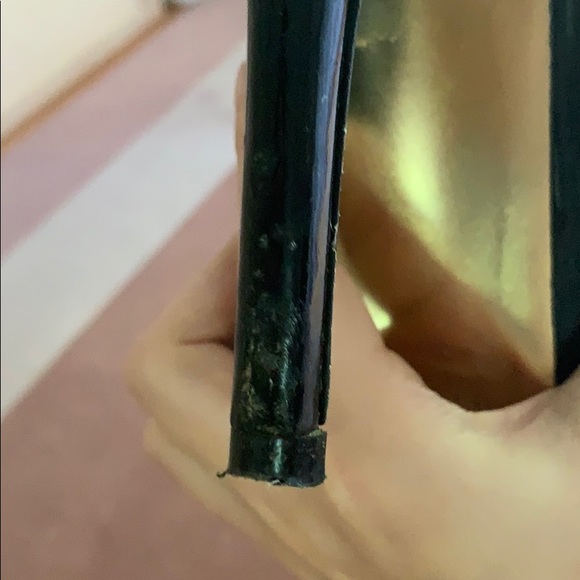 Steve Madden Black Patent Platform Pumps - Picture 4 of 4